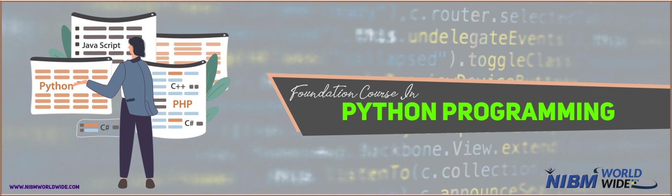 Foundation Course in Python Programming